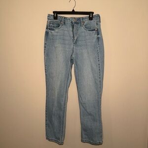 Sneak Peek Light Blue Straight Leg Jeans